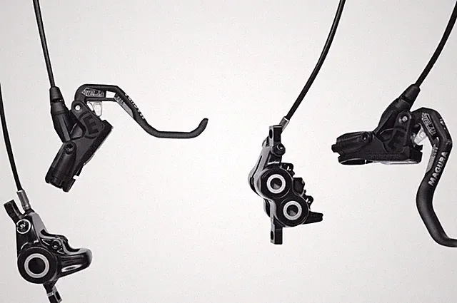 Magura MT Trail Sport Hydraulic Disc Brake Set, 4-Piston Front & 2-Piston Rear