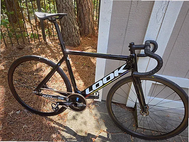 NEW Look 875 Madison RS Track Bike - Size Medium 56cm - Fixed Gear Carbon Fiber