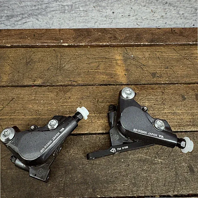 Shimano BR-RS805 Hydraulic Disc Brake Calipers Set F/R Road CX Gravel UNtested
