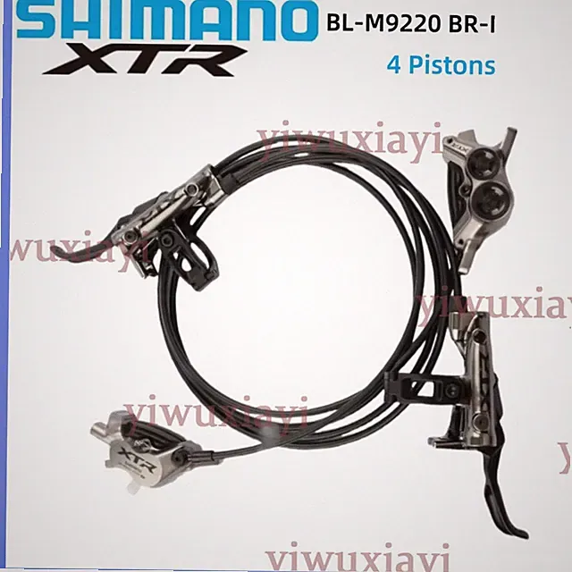 SHIMANO XTR BL-M9220 BR-M9220 Hydraulic Disc Brake 4 Pistons Lever Brake Caliper