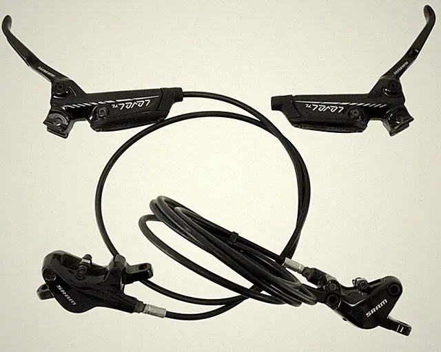 SRAM Level TL Mountain Bike Hydraulic Disc Brake Caliper Set 2 Piston Trail XC