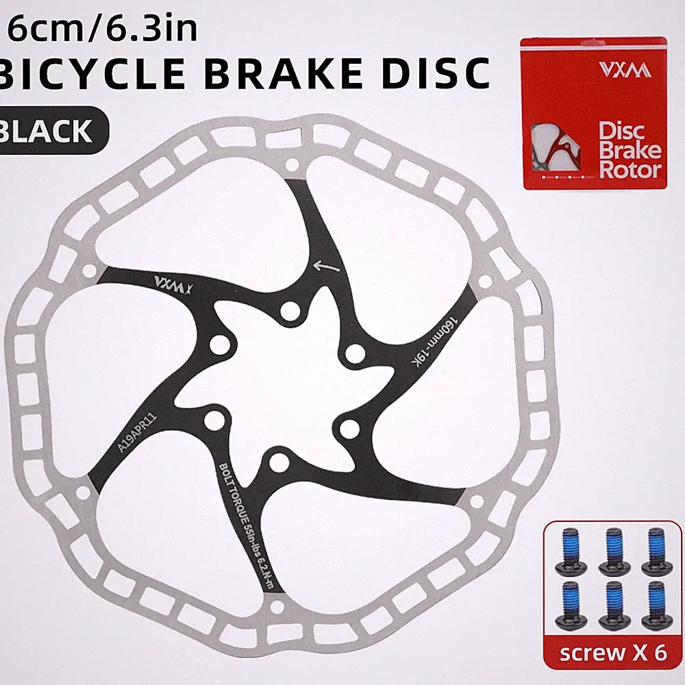 Ultra-light Bicycle Hydraulic Disc Brake Rotors 44mm MTB Bike CNC Brake Dis Pad