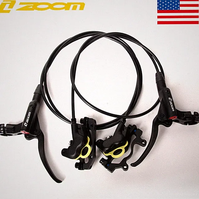 ZOOM Bicycle HB876 4-Piston Hydraulic Disc Brake MTB Bike Left Front Right Rear