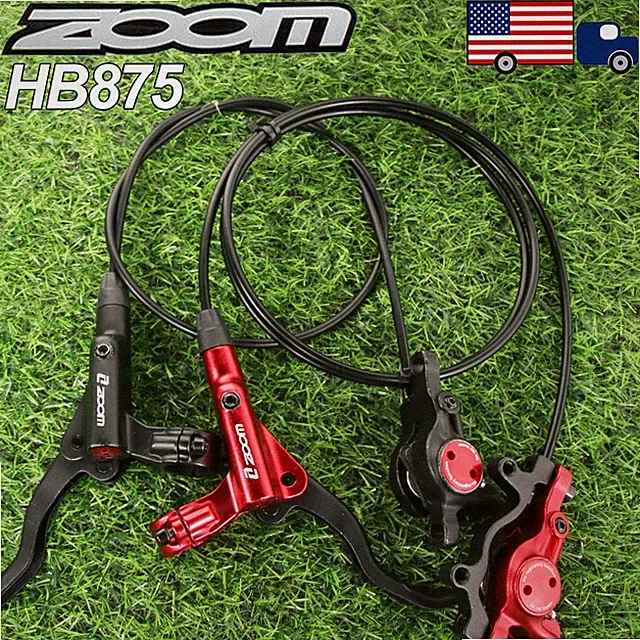 ZOOM HB875 MTB BMX Bike Hydraulic Disc Brake with IS/PM Caliper Front Rear 160mm